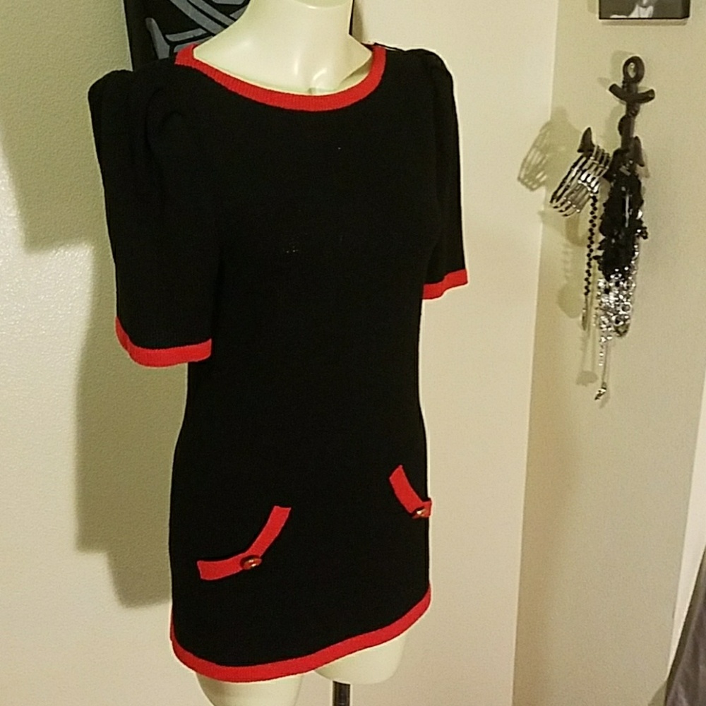 Raul Blanco knit mini dress sz 6